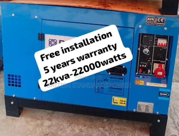 22kva Silent Diesel Generator With Air Cooled Engine System · Photo 2