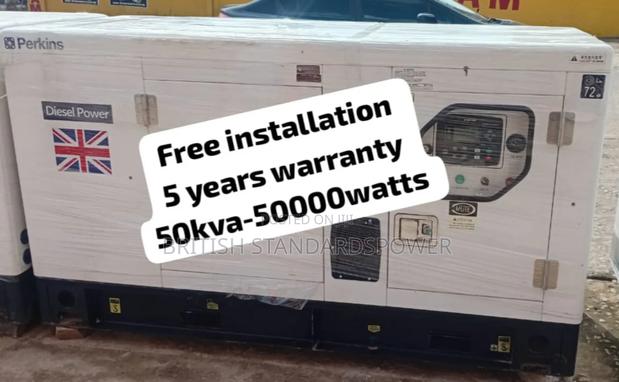 50kva Silent Diesel Generator With Ventilated Engine · Photo 2