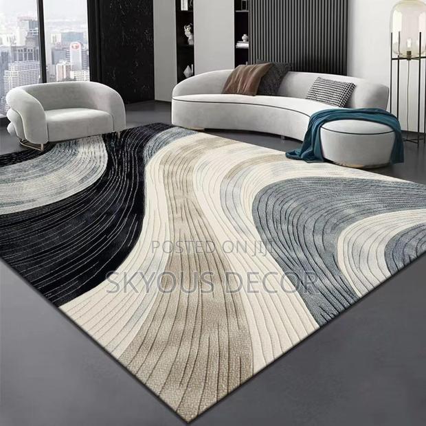 3d Carpet With a Nice Design of a Desert on It