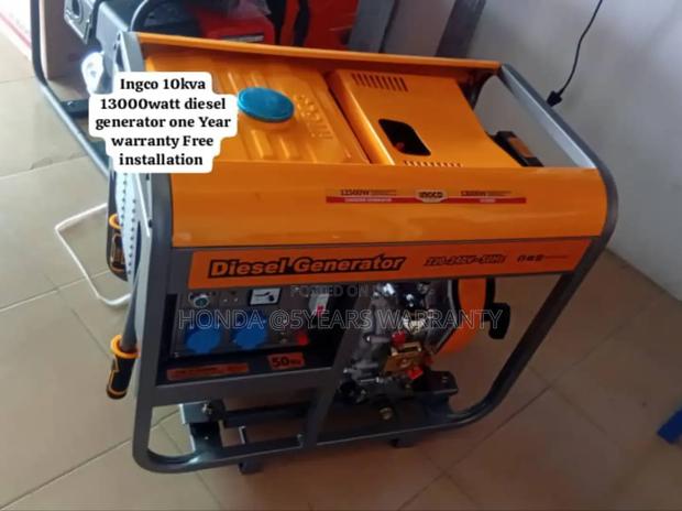 Generate Energy Efficiently Ingco 10kva 13000watt Generator · Photo 2