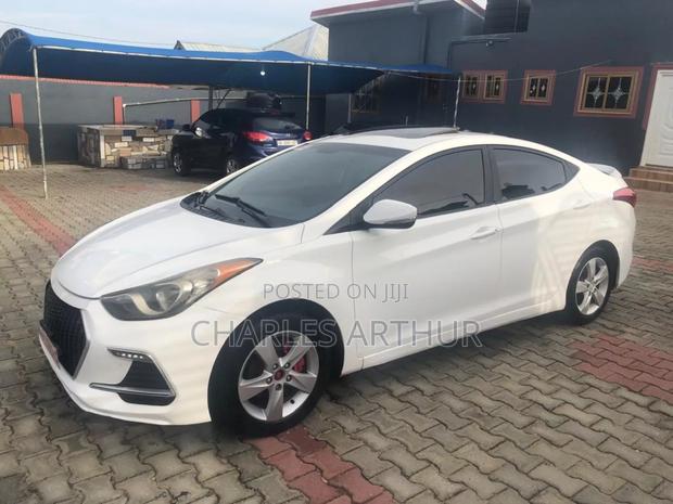 Hyundai Elantra Limited 4dr Sedan (1.8L 4cyl 6A) 2014 White