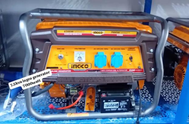 Bright Energy Future Ingco Generator 7.5kva 7000watt Petrol · Photo 2