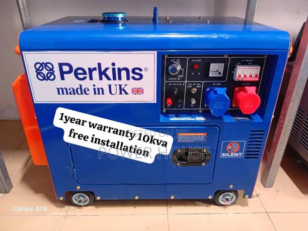 Hub Charge 10kva 13000watts Diesel Perkins Generator 10kva · Photo 2