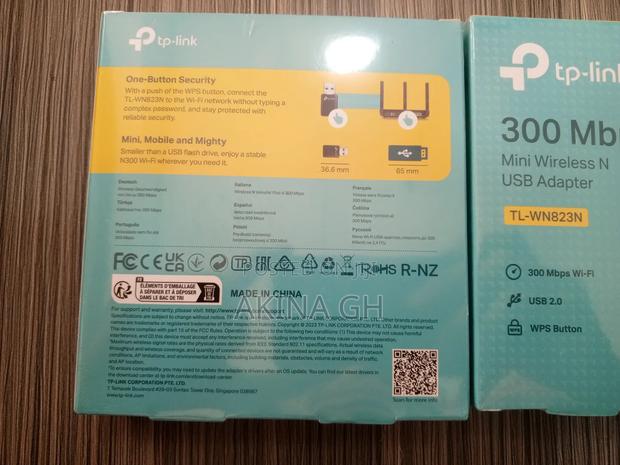 Tp-link 300mbos Mini Wireless N Usb Adapter Tl-wn823n · Photo 4