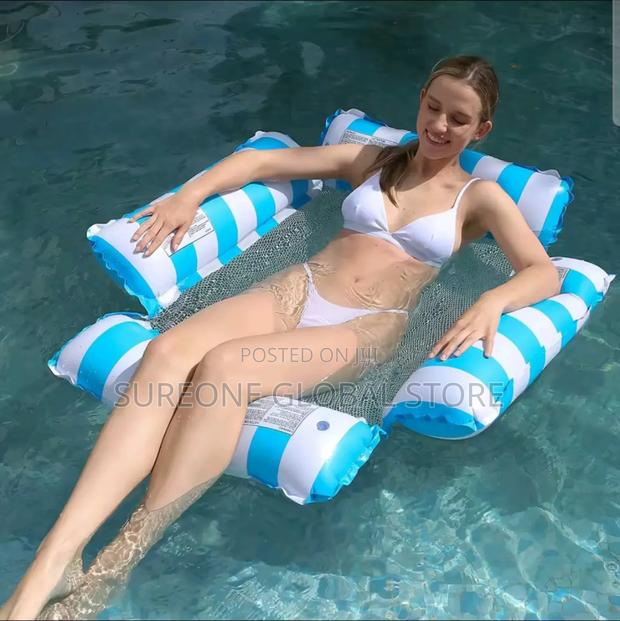 Bed Swimming Air Mattress Pool photo 2