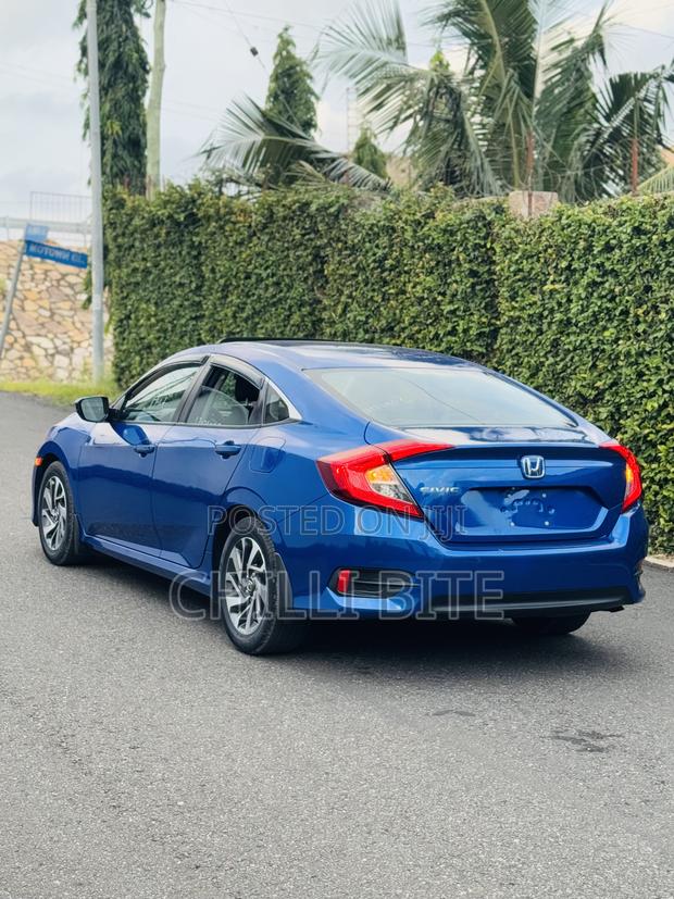 Honda Civic EX 4dr Sedan (1.5L 4cyl) 2016 Blue photo 4