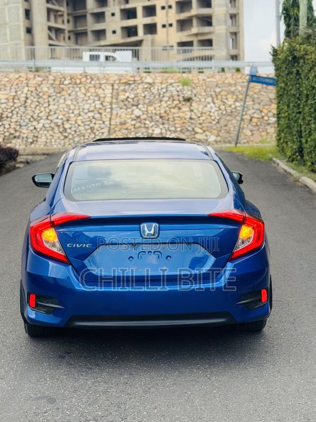 Honda Civic EX 4dr Sedan (1.5L 4cyl) 2016 Blue photo 5