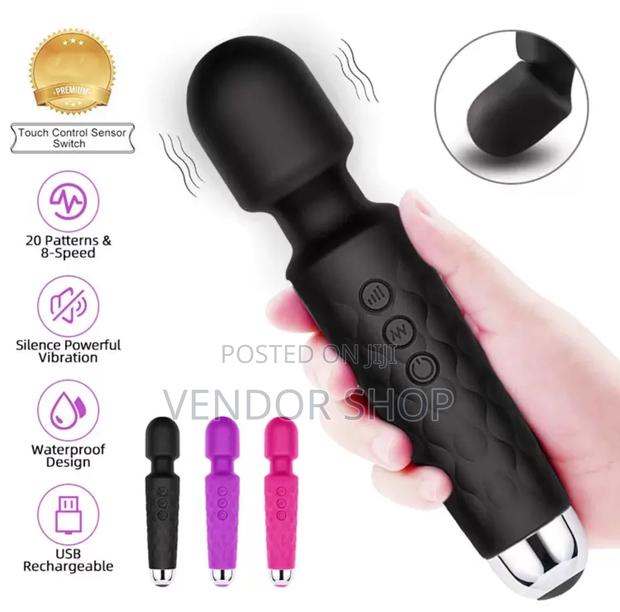 20 Vibration Speed Wand Sex Vibrator