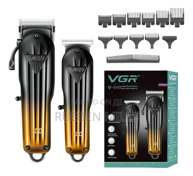 Two in One VGR v-646 Cordless Barbering Machine Hair Clipper · Photo 2