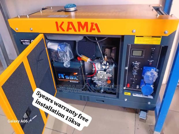 Hub Ultra Shield 16500watts 15kva Diesel Kama Generator · Photo 2