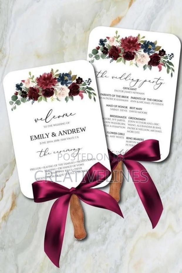 Wedding Fan With Ribbon · Photo 3