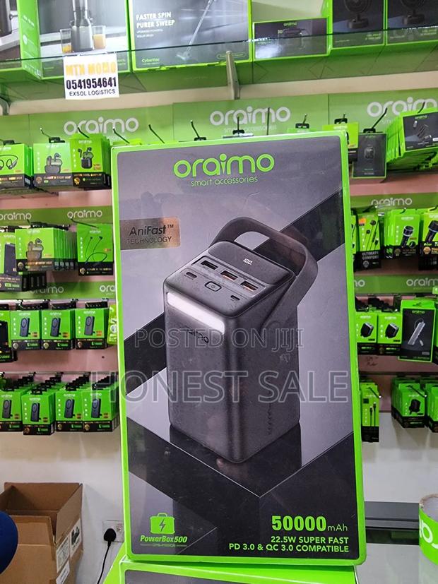 Oraimo Powerbox 500 50000mah 22.5w Power Bank · Photo 4