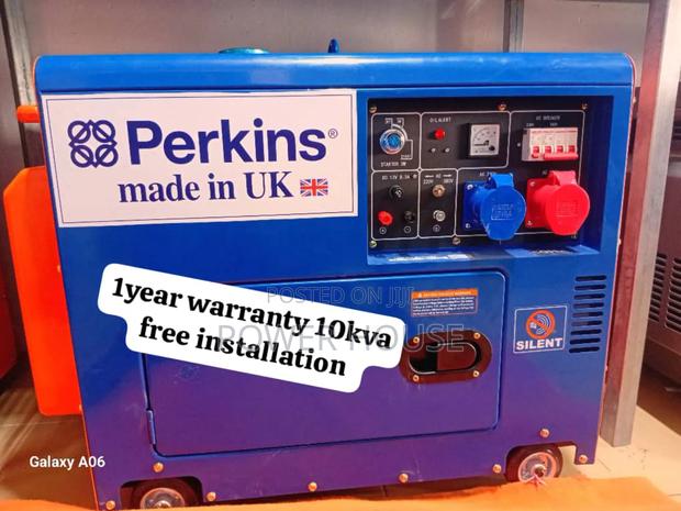 Super Power Panel Perkins 10kva 13000watts Diesel Generator · Photo 2