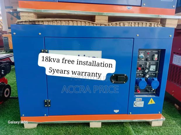 Plug, Monitor, Power — Done Perkins 18kva Diesel Generator · Photo 2