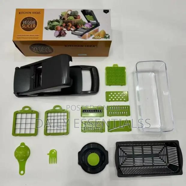 Large-Capacity 1.2l Vegetable Cutter – Chop More, Faster · Photo 2