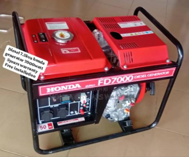 Home Energy Saver Honad Generator 7.5kva 7000watt Honda · Photo 2
