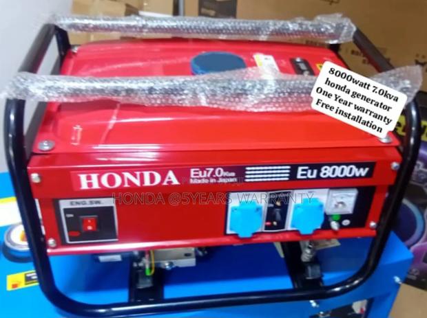 Brand New Honda Generator Petrol 7.0kva 8000watt Honda · Photo 2