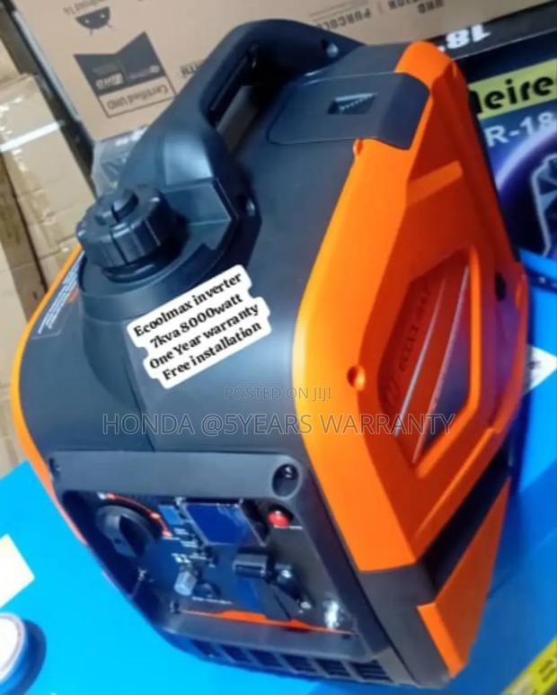 Inbuilt System Ecoolmax Inverter Generator 7kva 8000watt · Photo 2