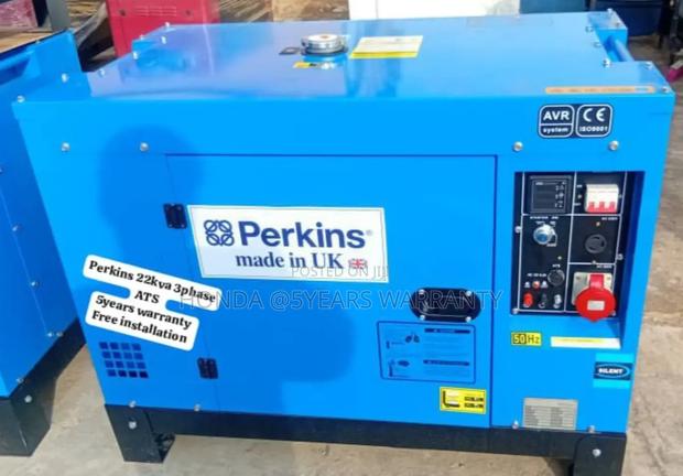 Operative Diesel Perkins Generator 22kva 3phase Ats Perkins · Photo 2
