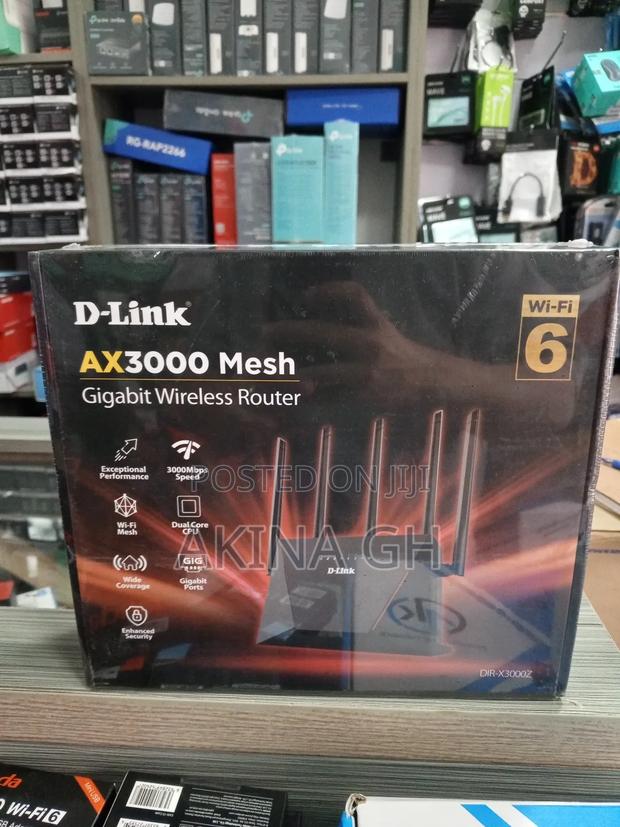 D-Link Ax3000 Mesh Gigabit Wireless Router Wi-Fi6 Dir-X3000z · Photo 3