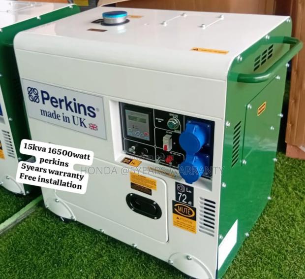Diesel Power Perkins Generator 15kva 16500watt Silent 15kva · Photo 2