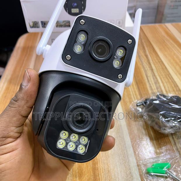 New Improved Dual Lens CCTV Wireless Camera