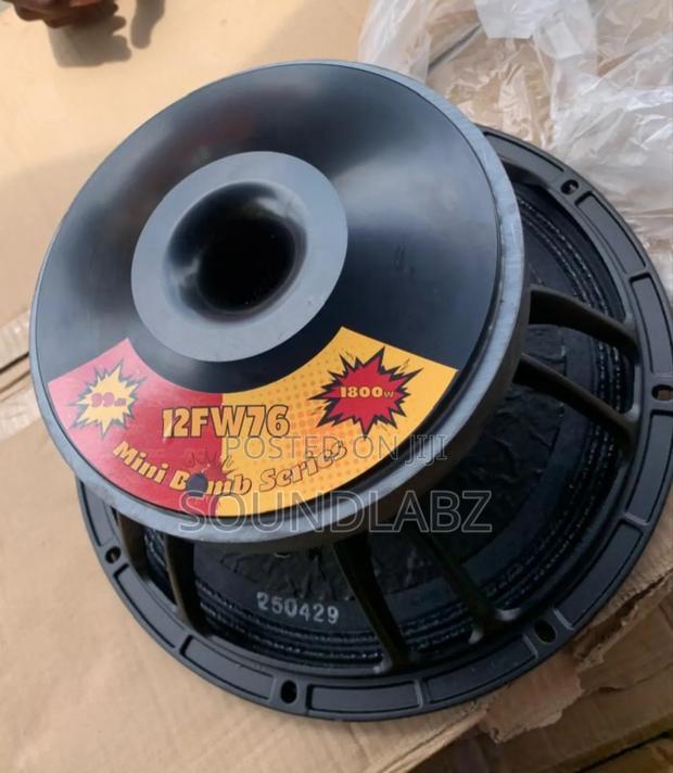 Jac 12-inch 1800w 8 Ohms Single Magnet Naked Speaker. · Photo 4