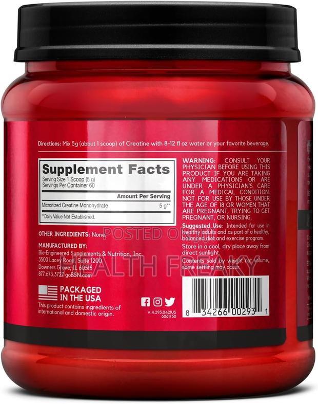 Creatine BSN Creatine Monohydrate Muscle Builder Energy · Photo 4