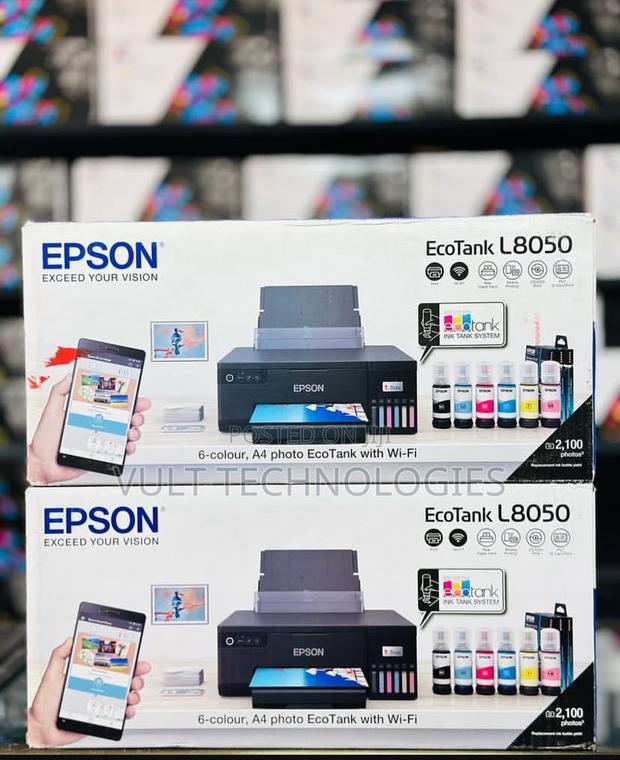 Epson Ecotank L8050 Photo and Id Card Printer · Photo 4