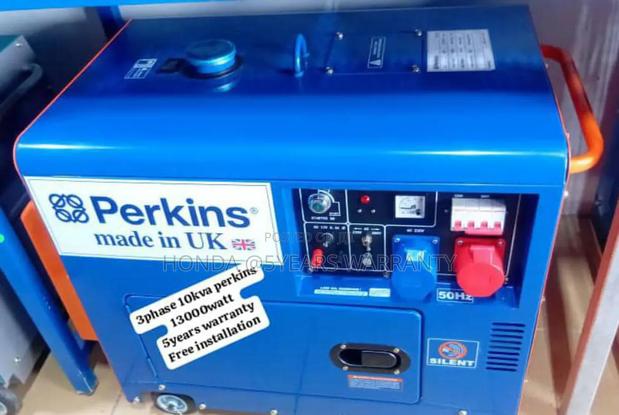 Diesel Silent 10kva Perkins 13000watt 3phase Perkins 10kva · Photo 2
