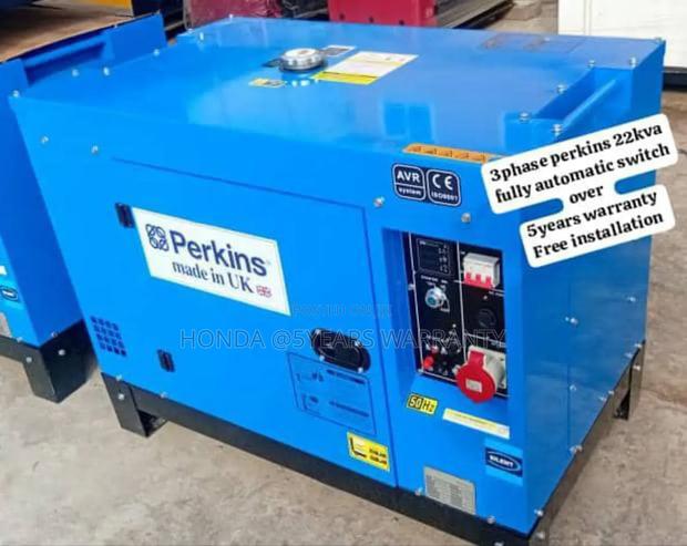 Super Silent 22kva 3phase Perkins Generator Diesel 22kva Ats · Photo 2
