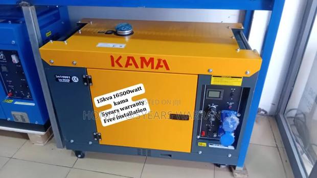 Easy Buy Kama Generator 15kva 16500watt Diesel 15kva Silent · Photo 2