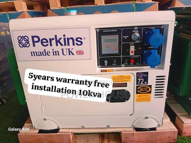 Elite Hyperion 10kva 13000watts Diesel Generator Perkins · Photo 2