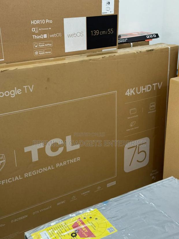 Tcl 75p6k Aipq Processor 75-inch Uhd Google Smart Tv