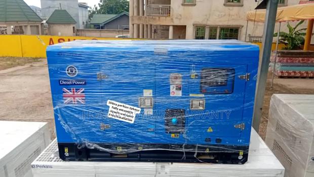 Blue 35kva Perkins Diesel Generator 35kva Silent Fully Ats · Photo 2