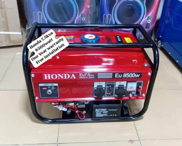 Petrol Honda Generator 7.5kva 8500watt Honda 7.5kva 8500watt · Photo 2