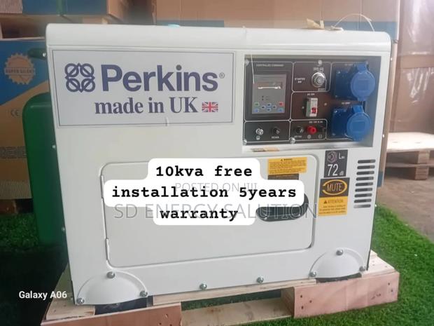 Pure Engine Power Perkins 10kva Diesel 13000watts Diesel · Photo 2