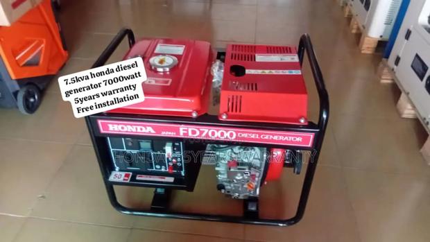 Light Everyday Honda 7.5kva Diesel 7000watt Generator 7.5kva · Photo 2