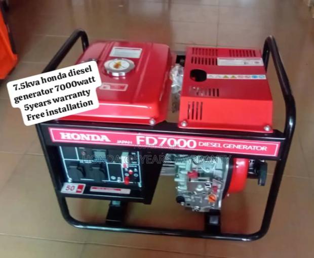 Smart Honda Generator 7.5kva Diesel 7000watt Honda 7.5kva · Photo 2