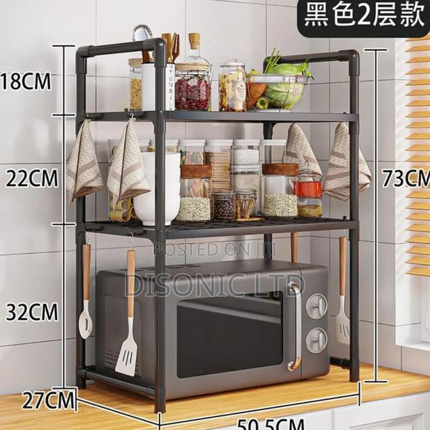 50.5cm 2layer Microwave Storage Rack · Photo 3