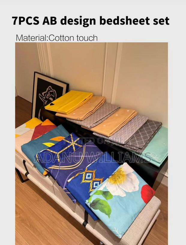 Super Soft Pure Cotton Bedsheets Set 7pcs · Photo 4