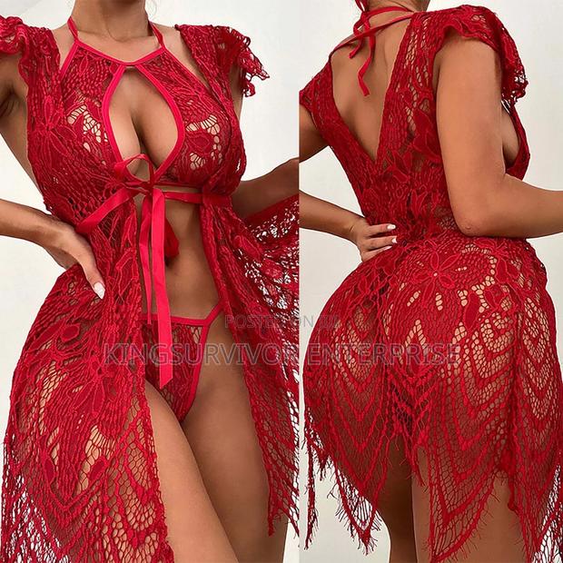 3 Pieces Classical Lace Rob photo 3