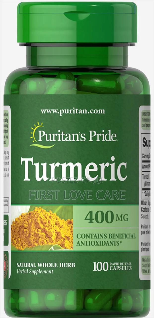 Puritan Pride Turmeric 400mg(100tablet) · Photo 2