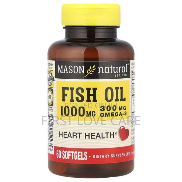 Mason Natural Fish Oil Omega 3 6 9 (1000mg) 60 Capsule · Photo 3