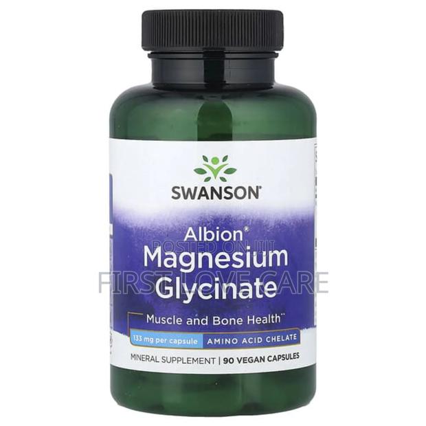 Swanson Albion Magnesium Glycinate 133mg 90caps · Photo 3