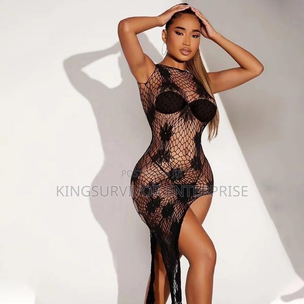 Mila Floral Fishnet Bodystocking