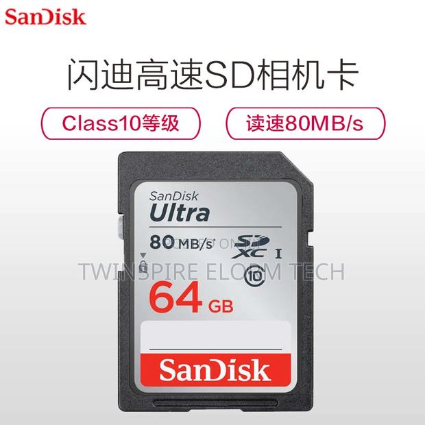 Sandisk Ultra 16gb/32gb/64gb/128gb/256gb/512gb Sd Card