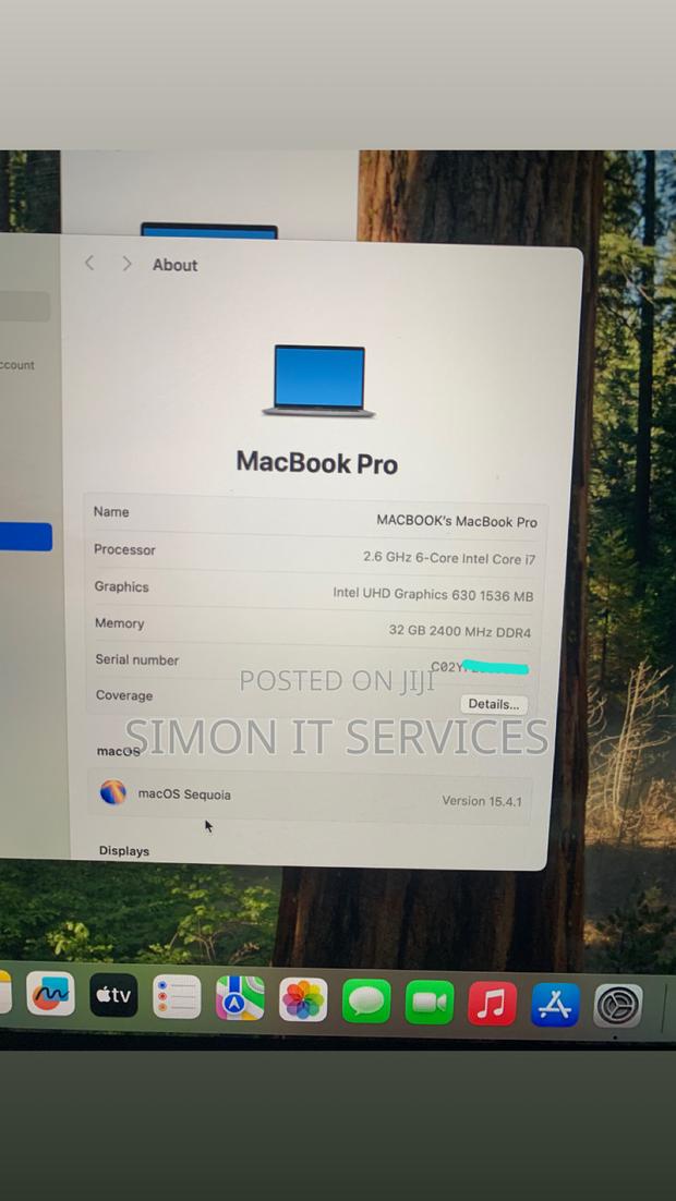 Laptop Apple MacBook Pro 2018 32GB Intel Core i7 SSD 500GB · Photo 2