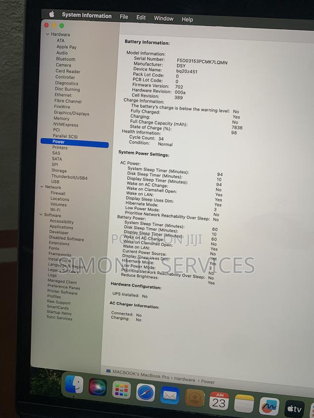 Laptop Apple MacBook Pro 2018 32GB Intel Core i7 SSD 500GB · Photo 3