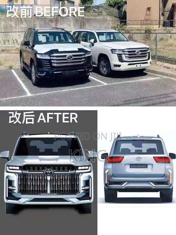 2022 2025 Toyota Landcruiser Body Kit Face Lift